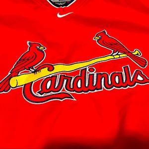 St Louis Cardinals Nike Pullover Windbreaker Jacket